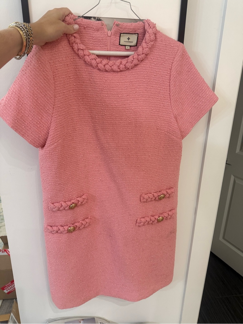Tuckernuck Jackie Tweed Dress